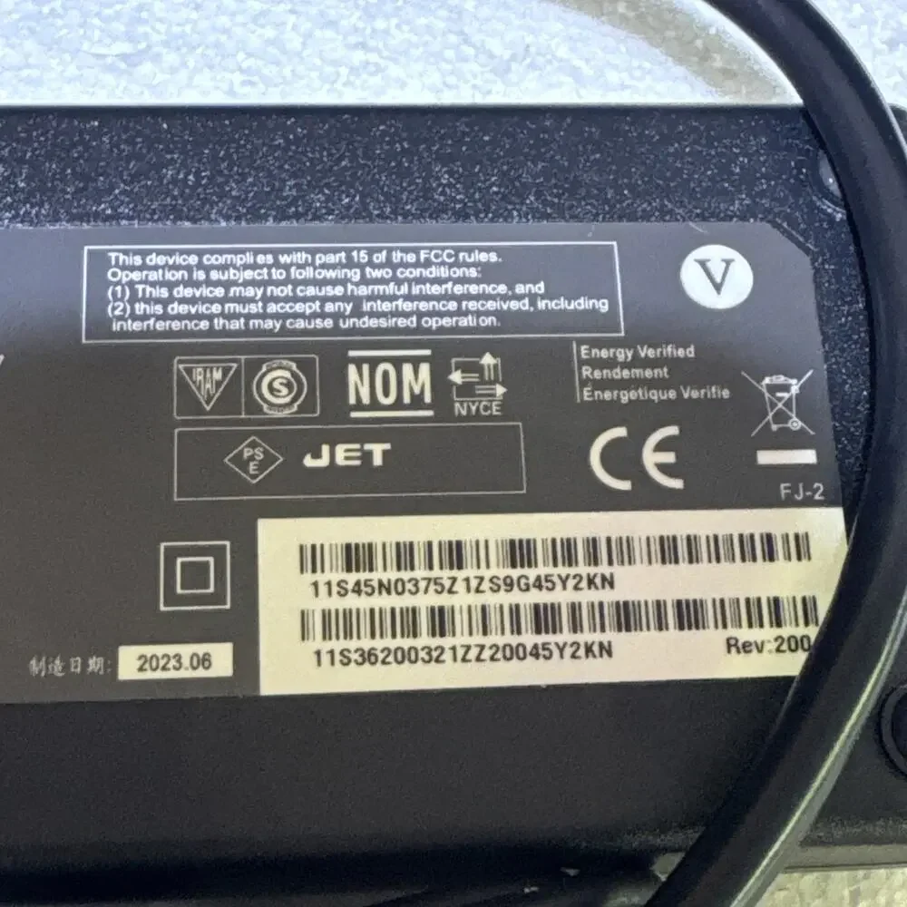 ADP200085M AC ADAPTER 20V 8.5A 170W Laptop Power Supply Charger